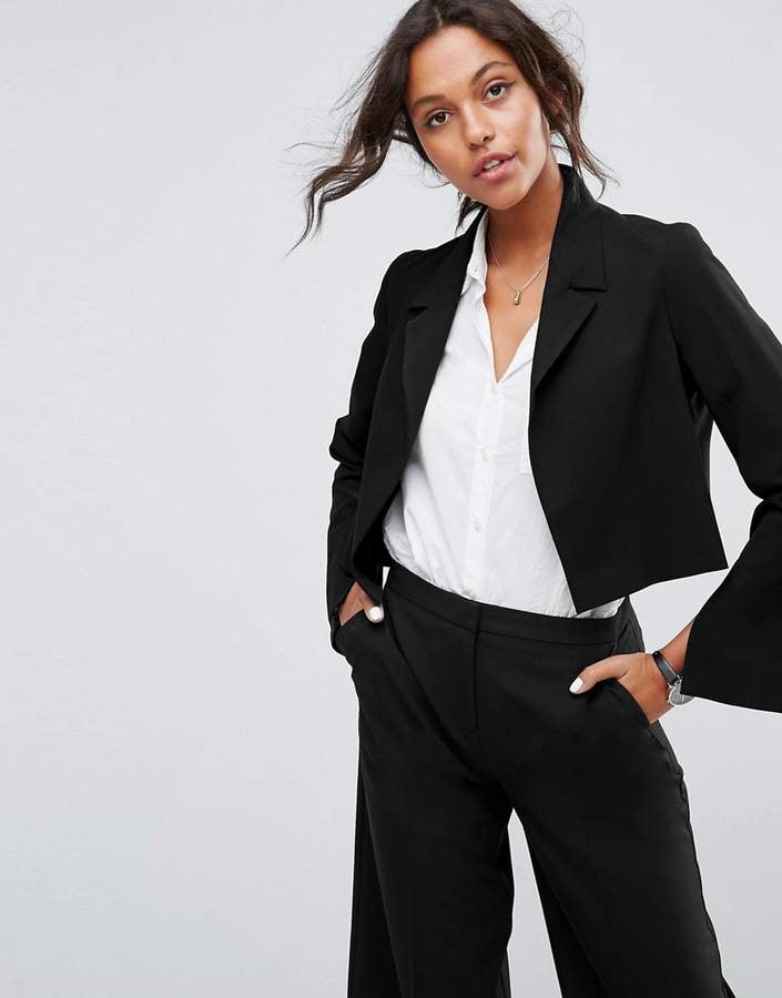 cropped pantsuit