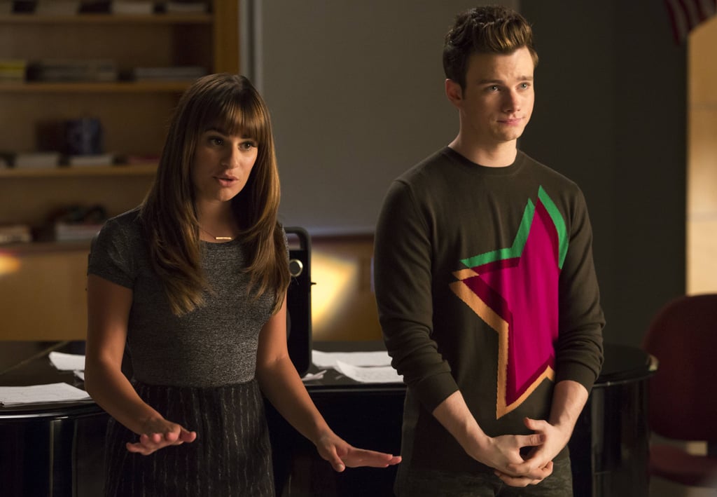 Rachel and Kurt (Chris Colfer) return to coach the glee club in the new episode.