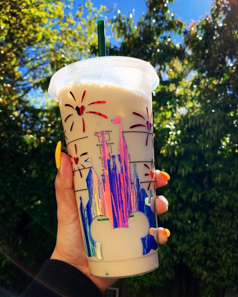 Disney Castle Personalized Starbucks Cup Starbucks Cup -    Personalized starbucks cup, Starbucks diy, Custom starbucks cup