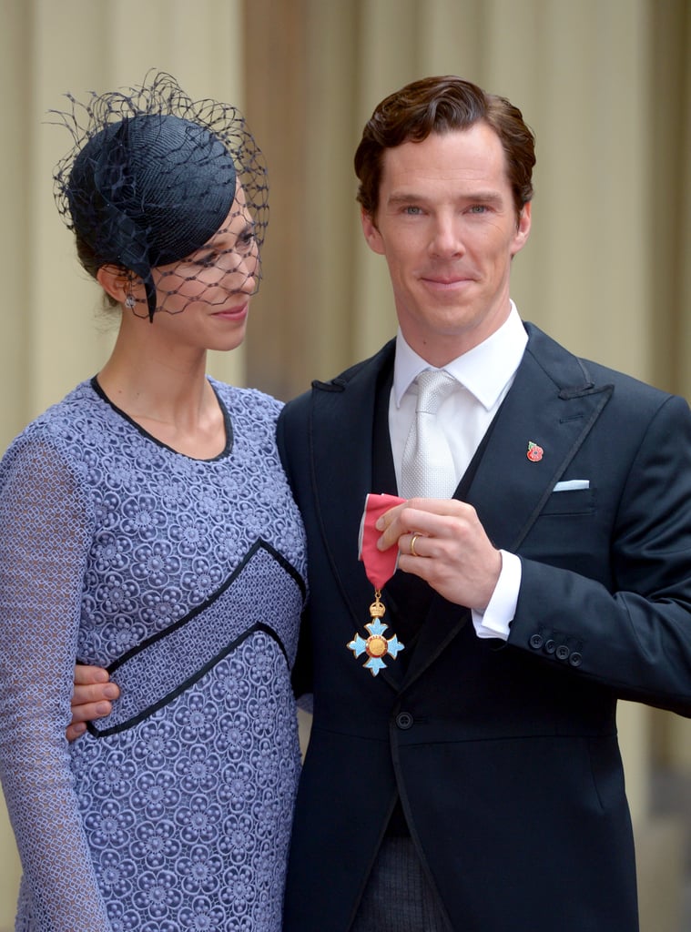 Sophie Hunter in Burberry at CBE Ceremony