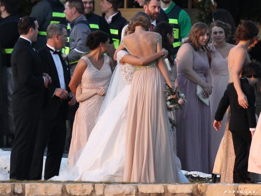 Taylor Swift Is Maid of Honor at Friend's Wedding 2016