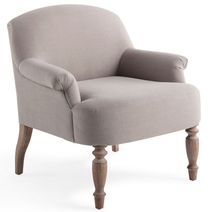 Accent Arm Chair in Mushroom