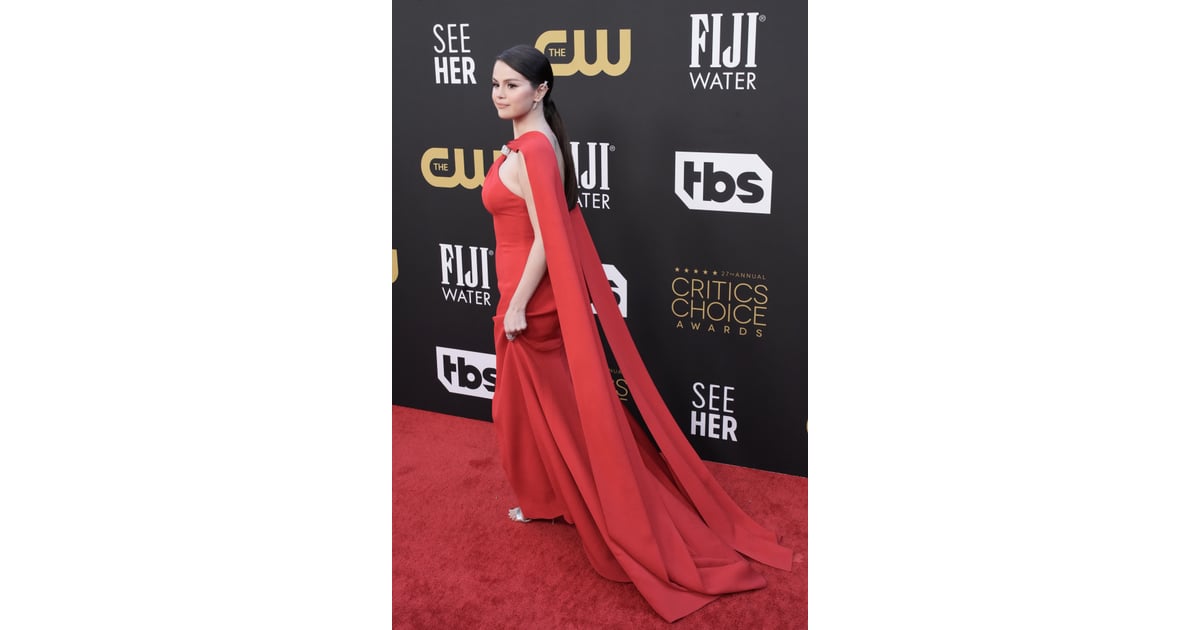 Selena Gomez's Red Dress at the Critics' Choice Awards 2022 | POPSUGAR