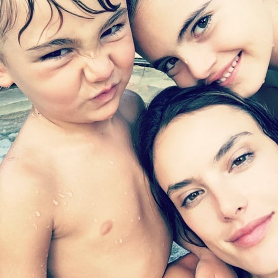 Alessandra Ambrosio With Her Kids Picture August 2016