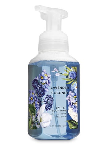 bath works body lavender hand gentle foaming coconut soap popsugar