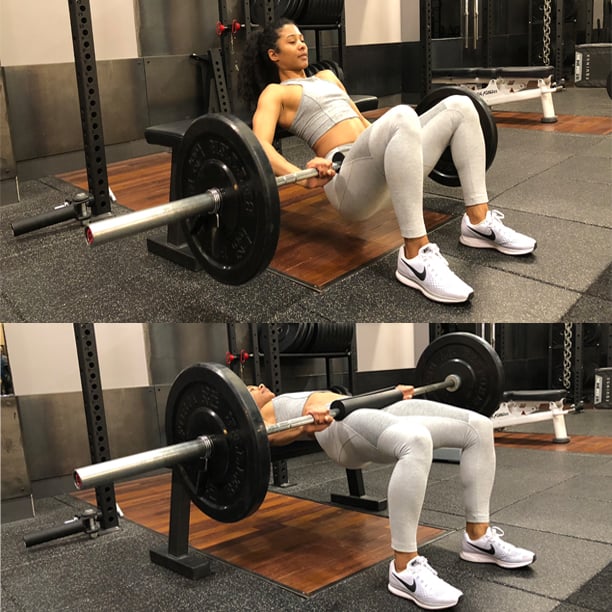 Barbell Hip Thrust, Exercise Videos & Guides