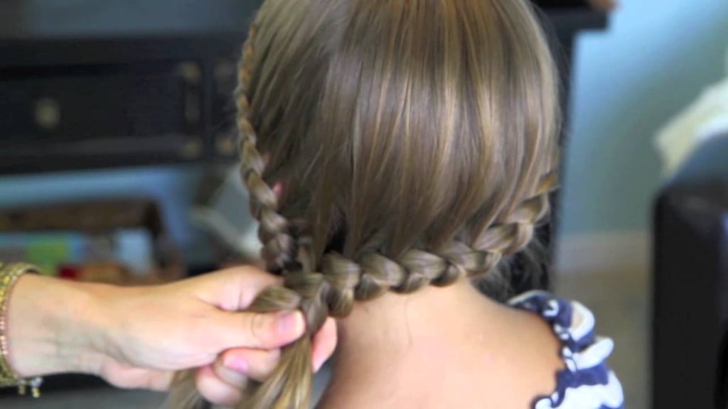 Double-Lace Side Braid