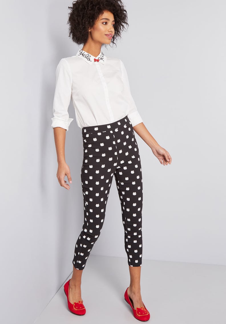 ModCloth for Hello Kitty Retro Reimagined Cropped Pants
