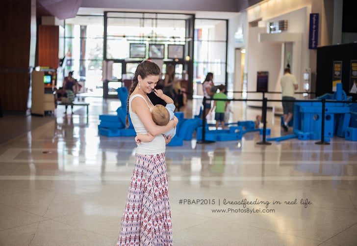 At a Museum Breastfeeding in Public Places Photos POPSUGAR Family