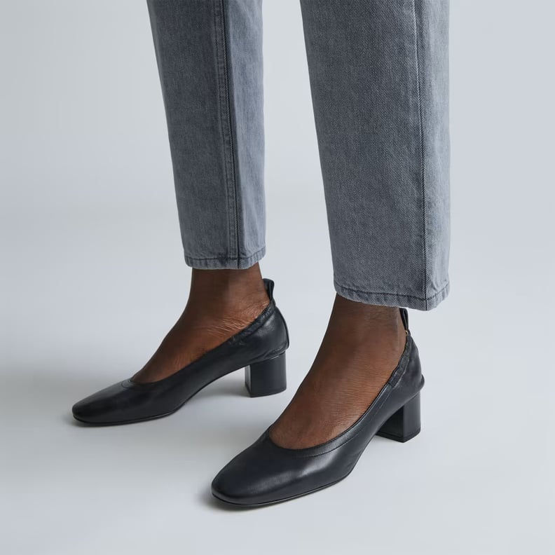 Comfy leather sale work shoes