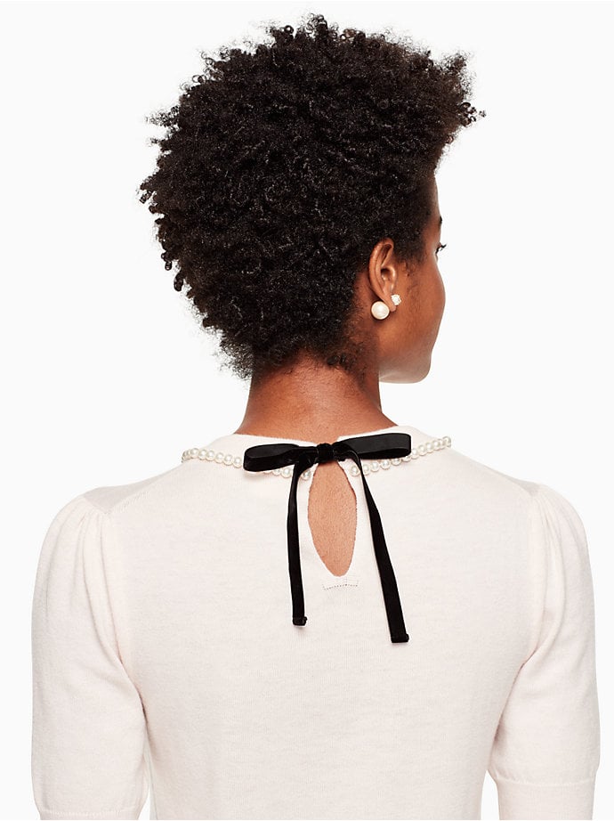 Kate Spade New York Pearl-Embellished Sweater