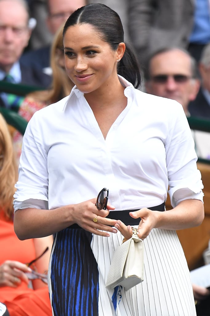Meghan Markle Outfit At Wimbledon 2019 Popsugar Fashion Uk