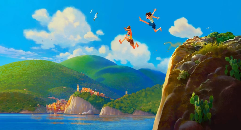 Pixar's Luca Trailer, Details, and First Photos