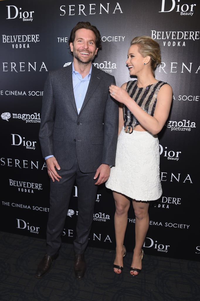 Jennifer Lawrence and Bradley Cooper at Serena Event Photos