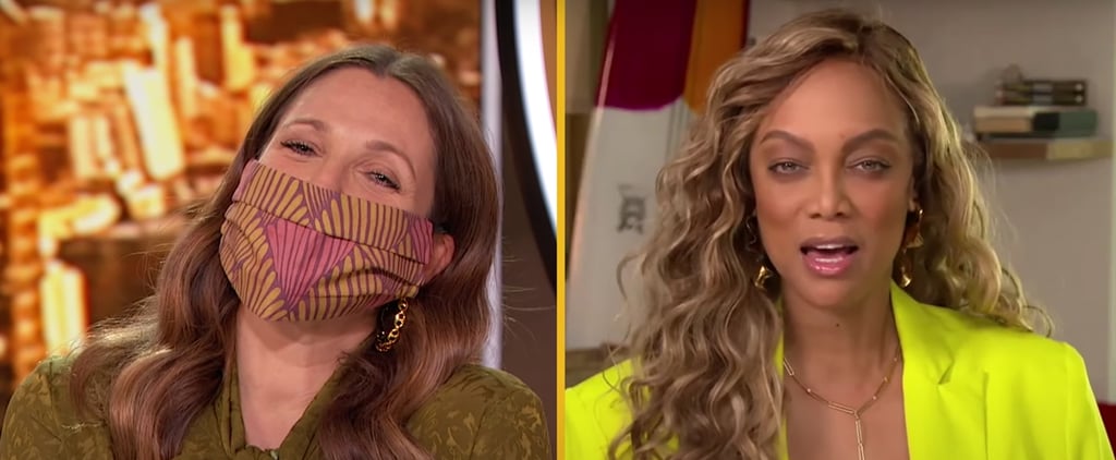 Watch Tyra Banks Teach Drew Barrymore How to Smize