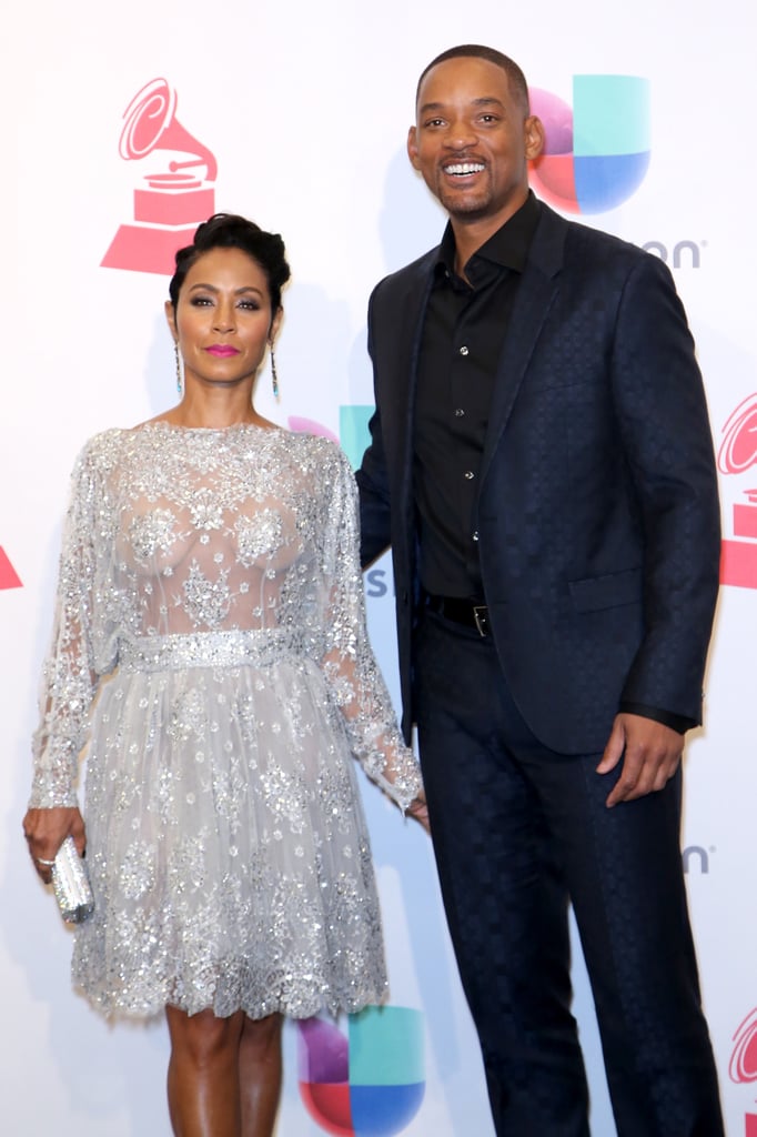 Will and Jada Pinkett Smith at the Latin Grammys 2015