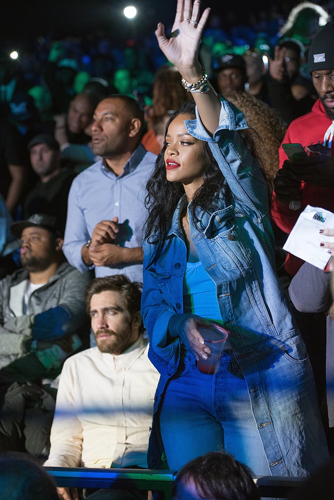 Rihanna, Jake Gyllenhaal, and Jay Z at Boxing Night | Photos