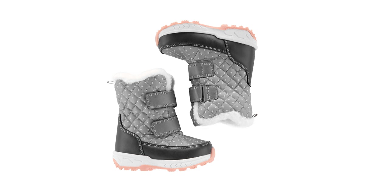 Carter's Polka Dot Snow Boots Best Snow Boots For Kids 2018
