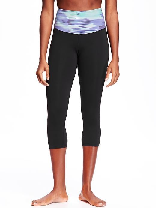 Old Navy Go-Dry Cool High-Rise Compression Crops