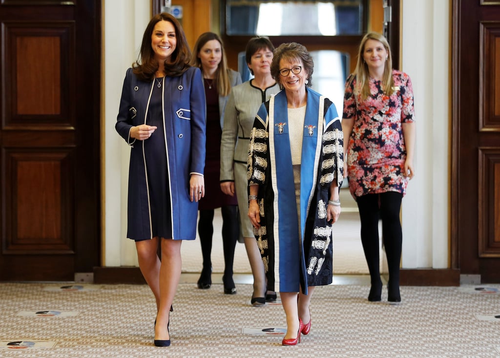 Kate Middleton Visits RCOG London February 2018