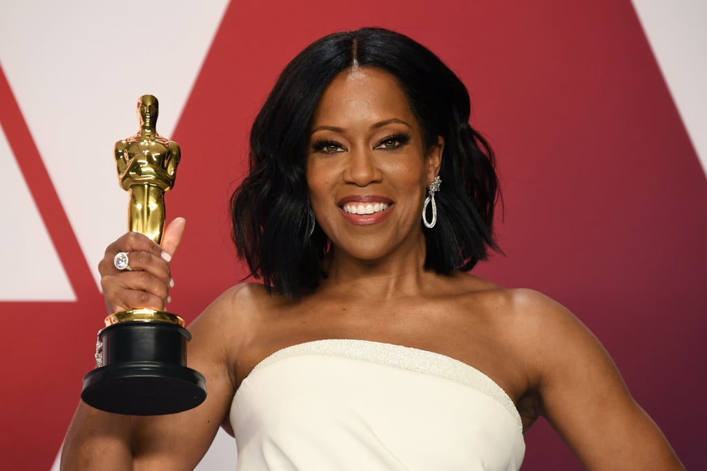 Regina King 2019 Oscars Acceptance Speech Popsugar Entertainment Photo 28 