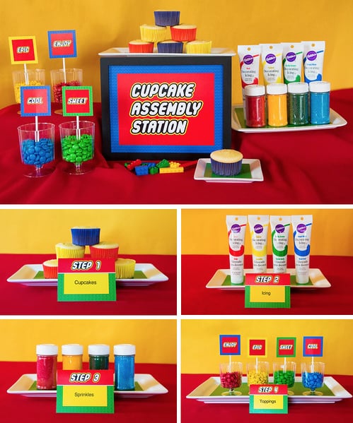 Lego-Themed Teacher Party
