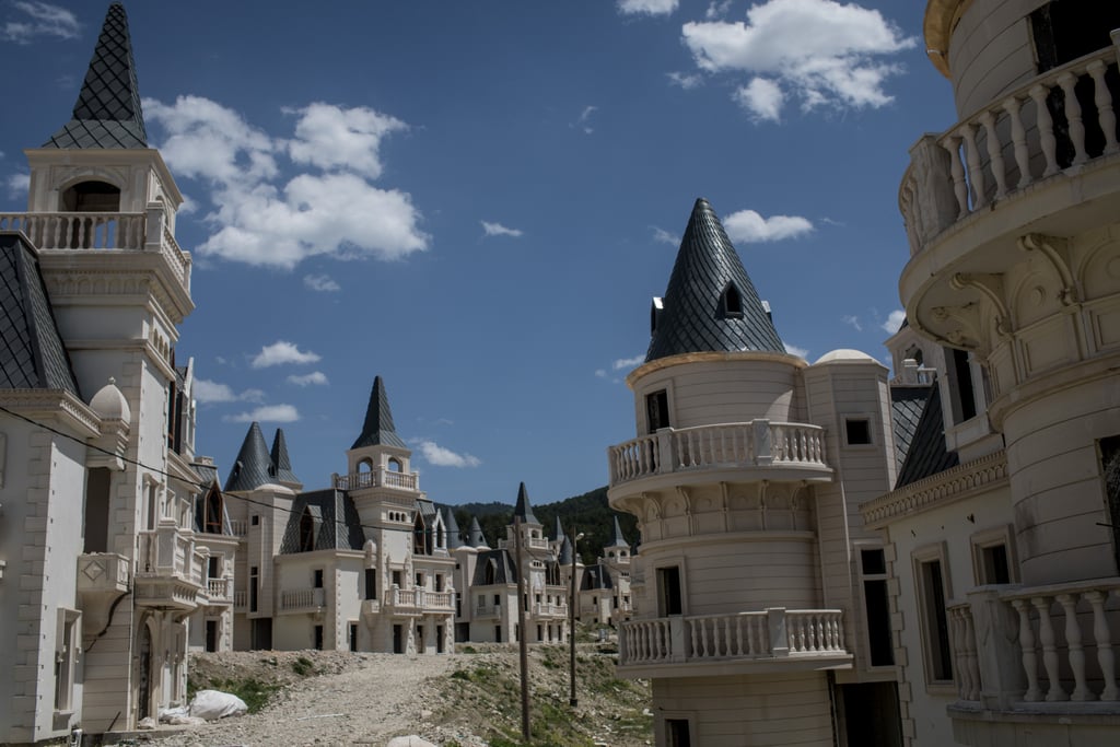 See a Ghost Town in Turkey Filled With Disney Castles