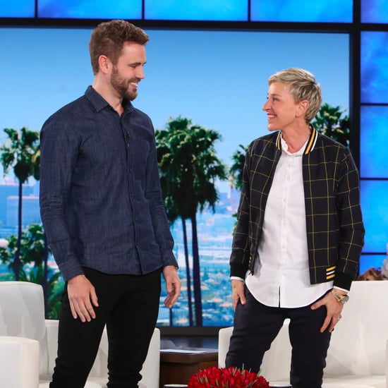 The Bachelor's Nick on The Ellen DeGeneres Show Feb. 2017