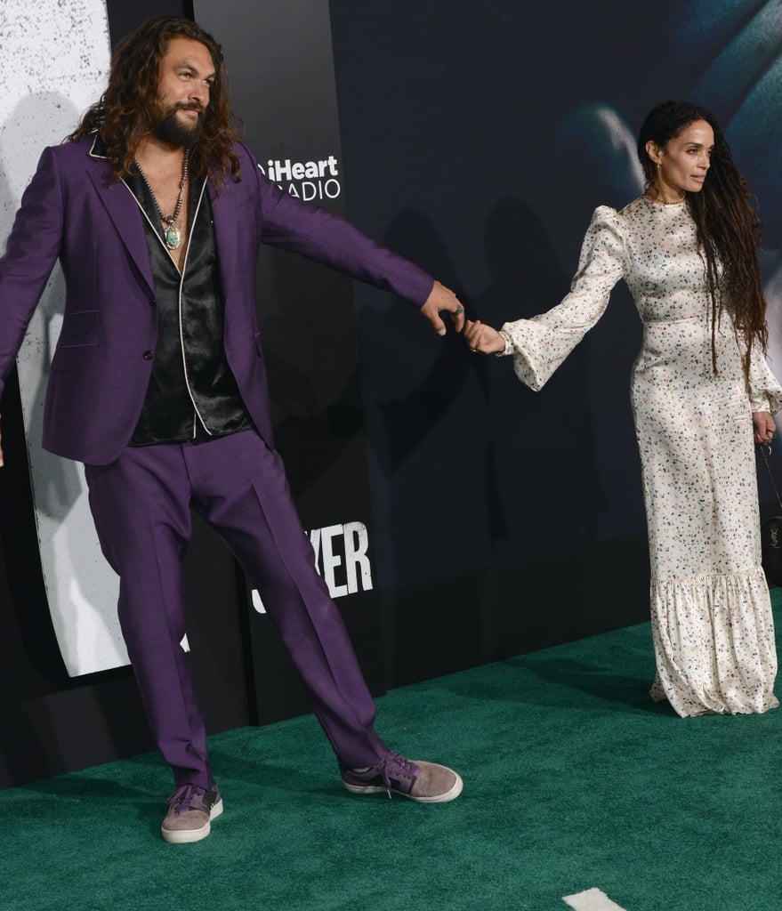 Jason Momoa and Lisa Bonet at Joker Premiere Pictures