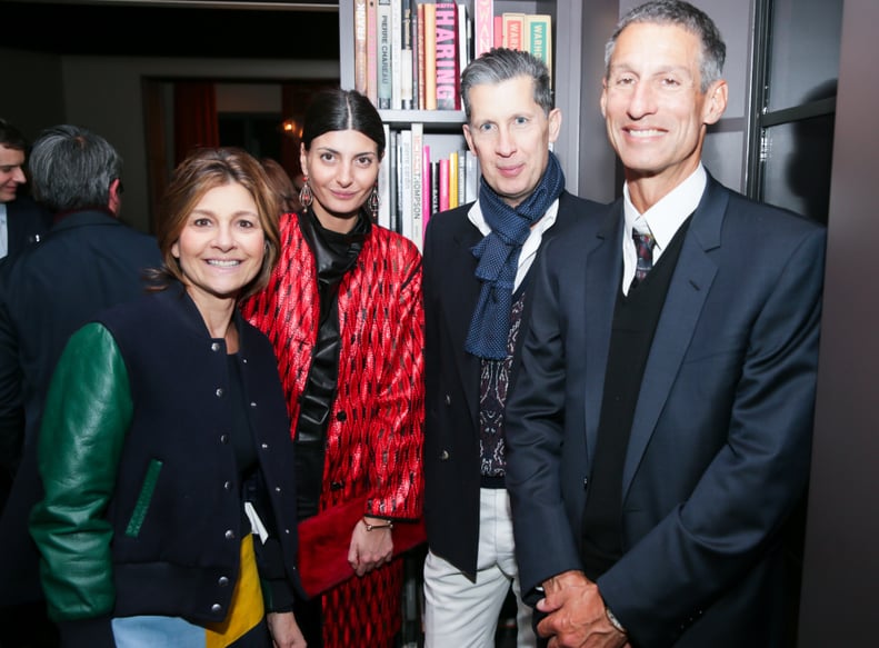 Lisa Perry, Giovanna Battaglia, Stefano Tonchi, and Richard Perry