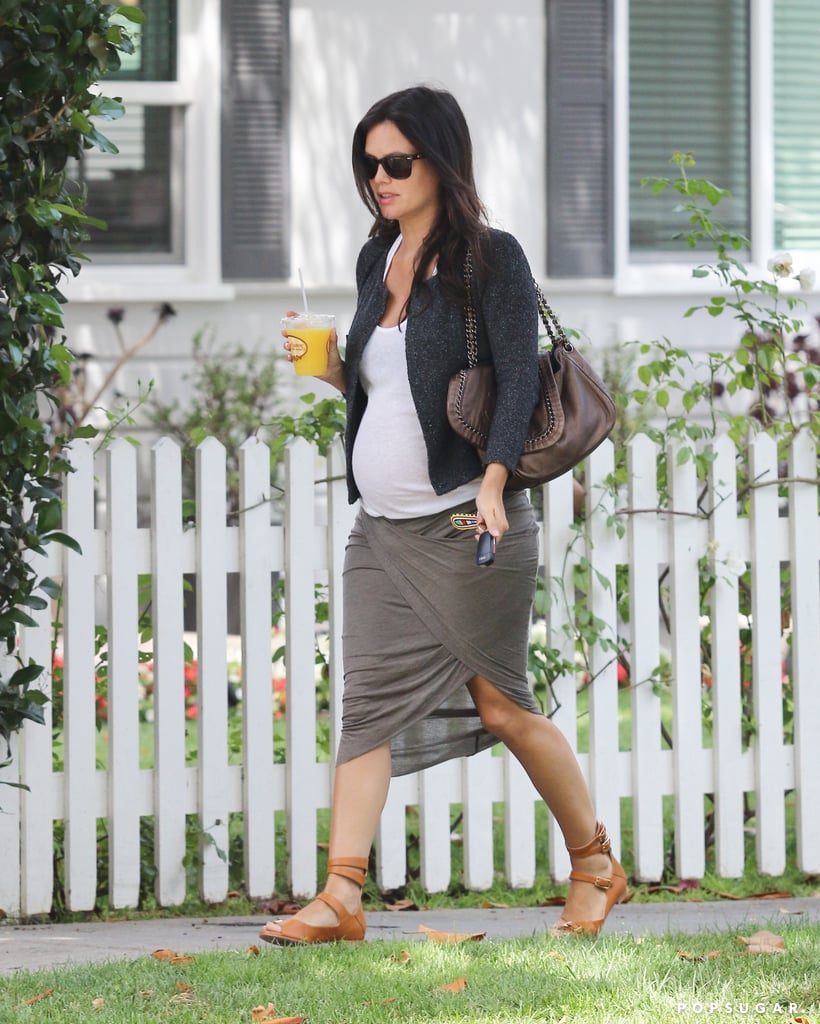 Pregnant Rachel Bilson Walking With Her Mom in LA