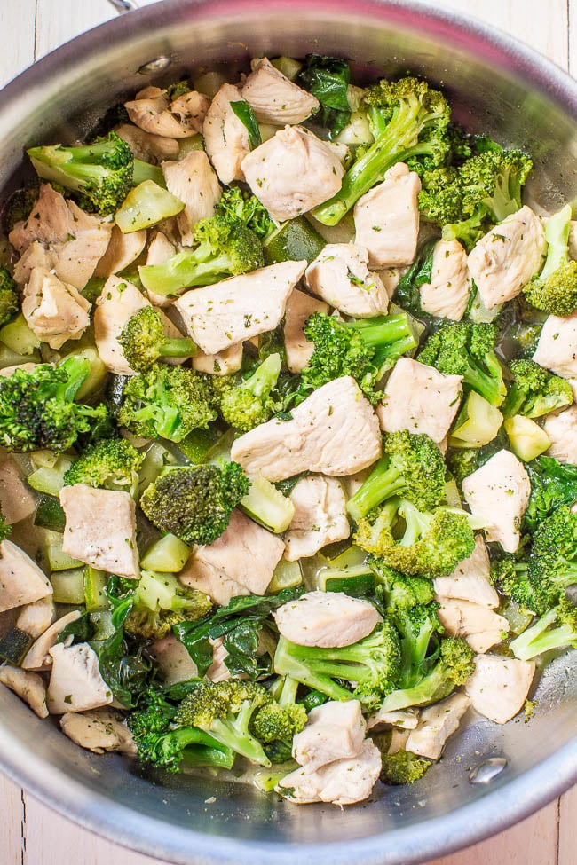 Ranch Chicken and Vegetable Skillet