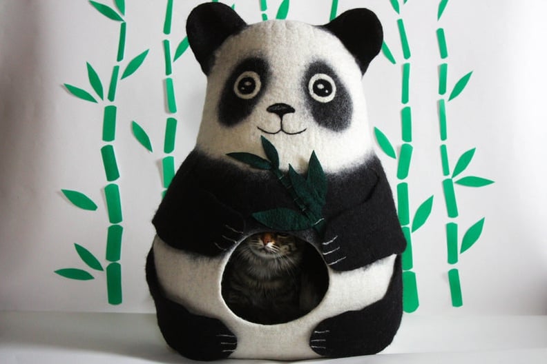 MeowFelt Panda Cat Bed