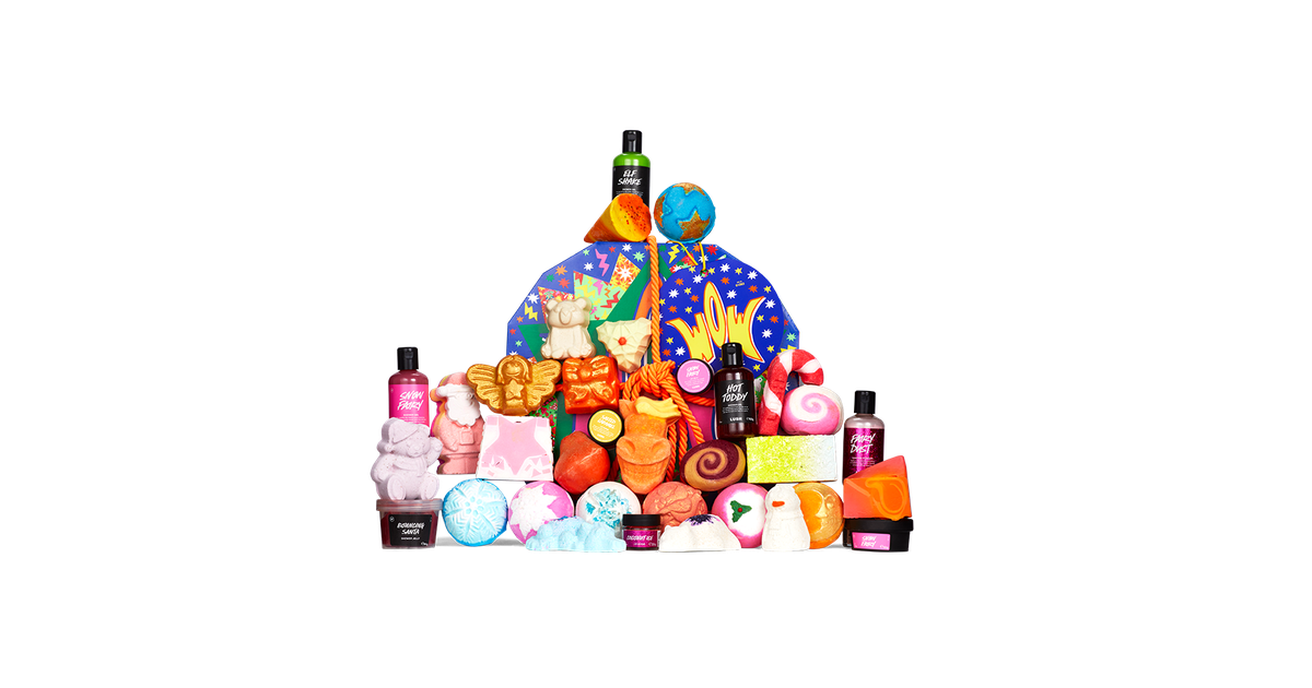 Lush Wow Gift Set Lush’s Christmas Collection 2022 POPSUGAR Beauty