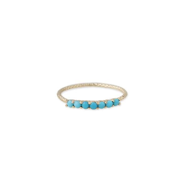 Jacquie Aiche 7 Turquoise Vintage Waif Ring