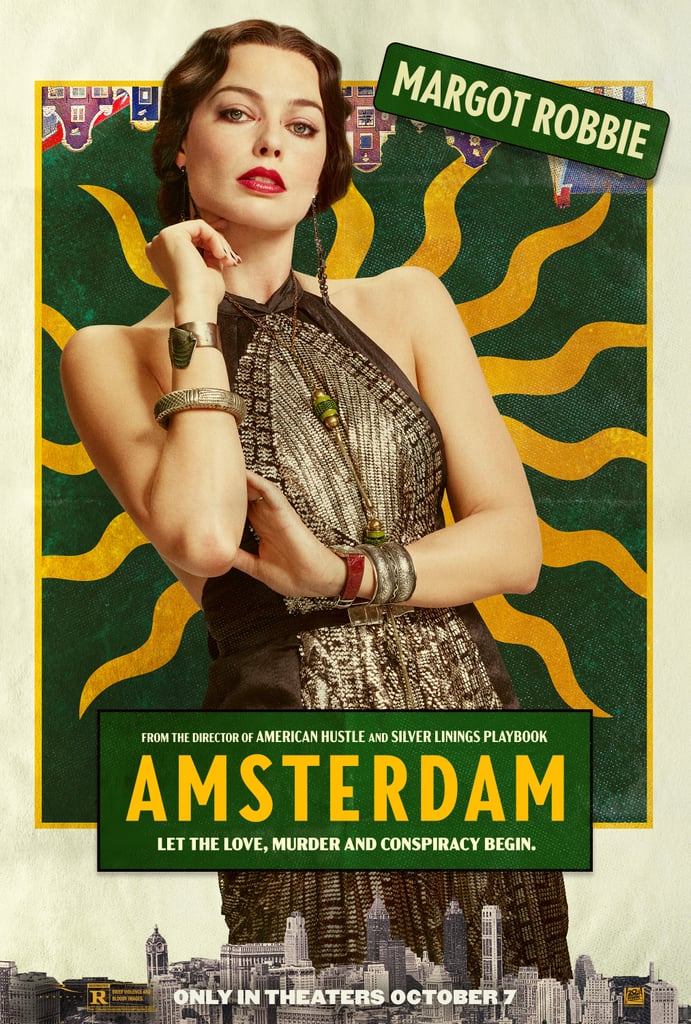阿姆斯特丹的电影预告片,海报,铸造和发行日期