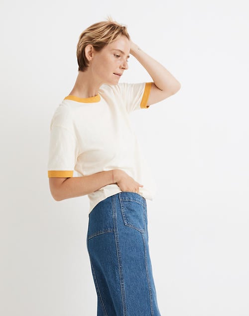 Ringer Everyday Crop Tee