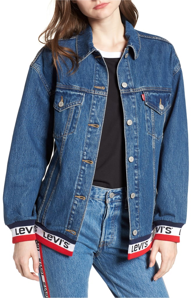 Levi's Sport Tape Baggy Trucker Denim Jacket