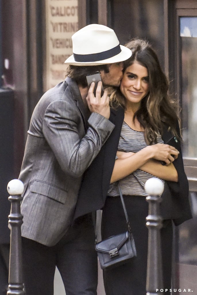 Ian Somerhalder and Nikki Reed in Paris May 2015