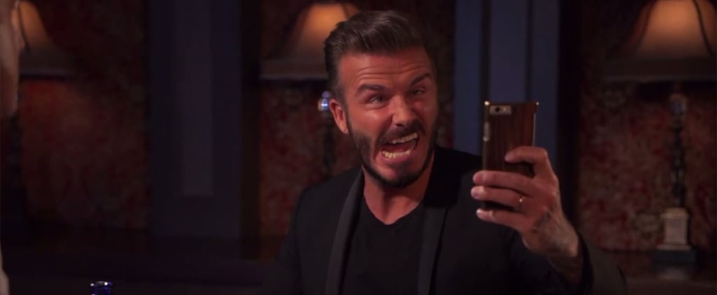 David Beckham Takes Ugly Selfie on Jimmy Kimmel Live