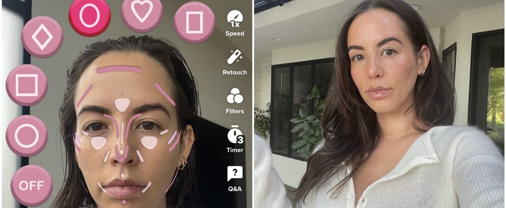 I Tried the Viral Face-Shape Filter That Shows You How to Apply Makeup