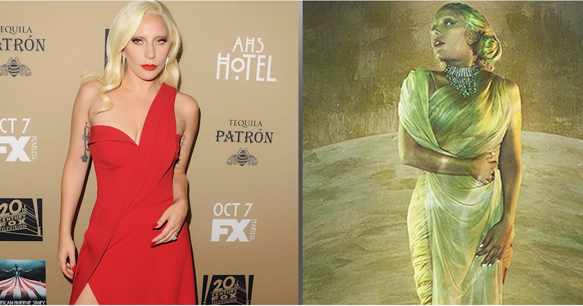 American Horror Story Cast Talking About Lady Gaga Popsugar Celebrity