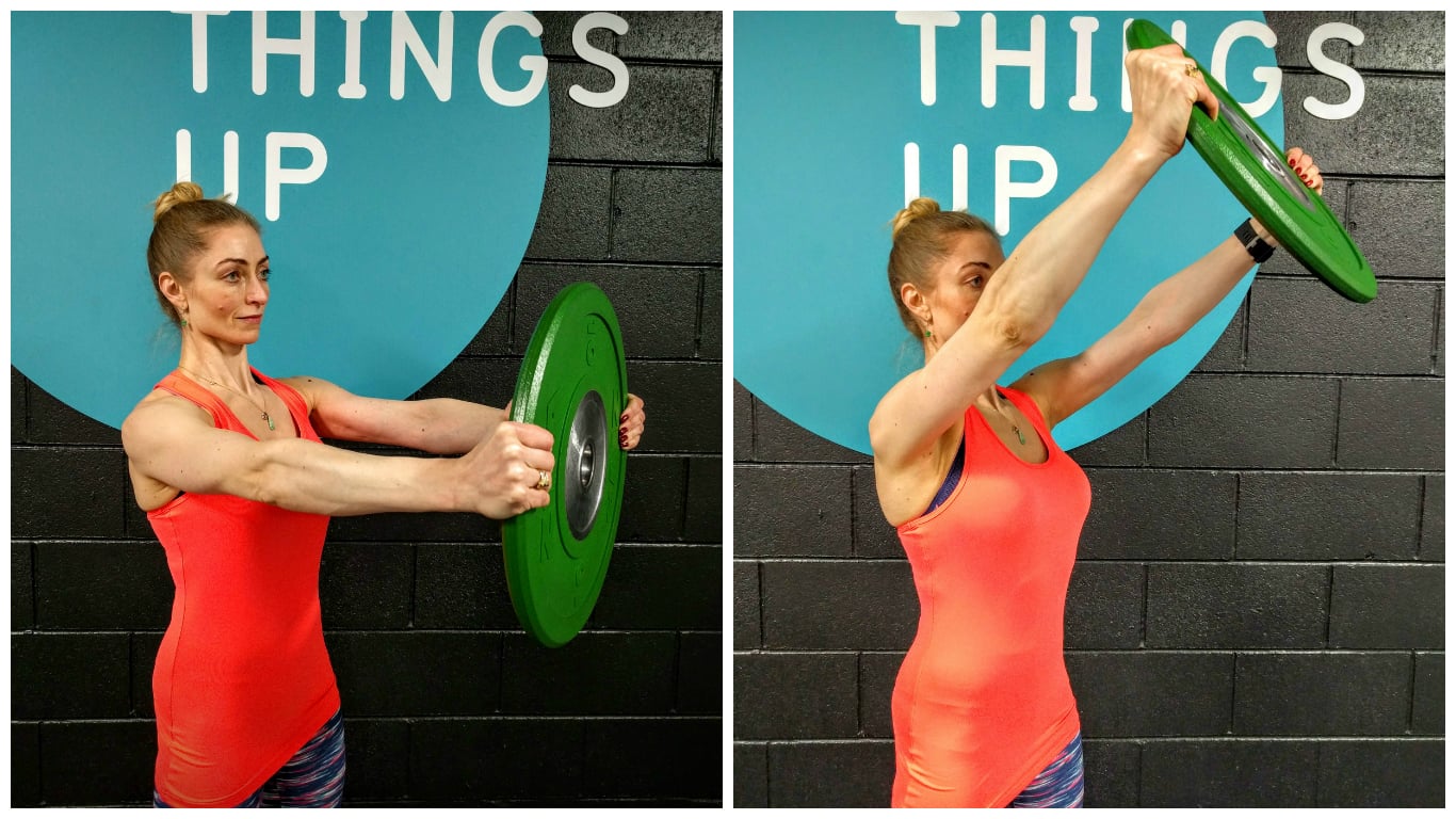 Plate hotsell back exercises
