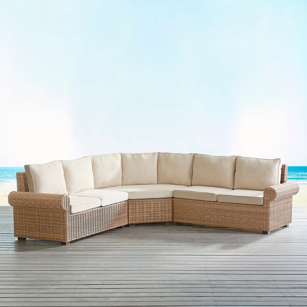 Echo Beach Sand Roll Arm 3-Piece Sectional