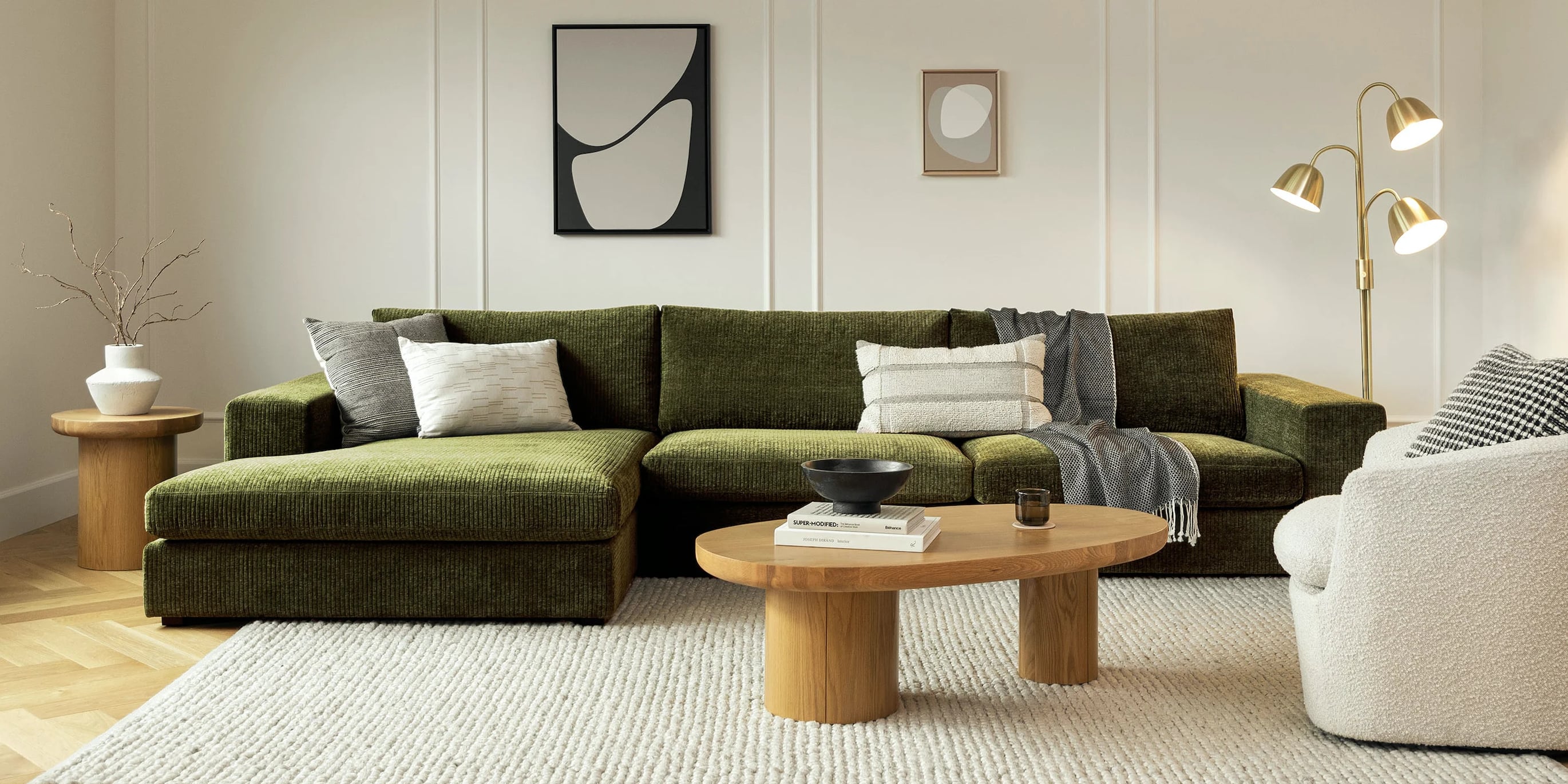 Beta quartz new arrivals white modular sectional