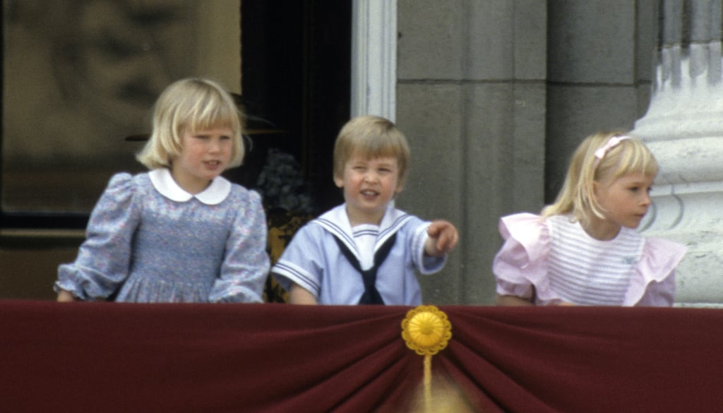 Pictured: Zara Phillips, Prince William, Lady Gabriella Windsor.