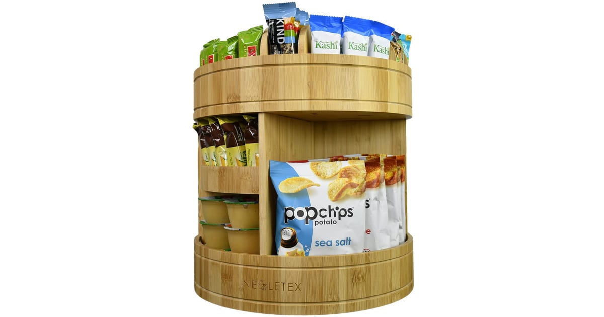 The Best Lazy Susans Neoletex Extra Large 3 Tier Bamboo Lazy Susan