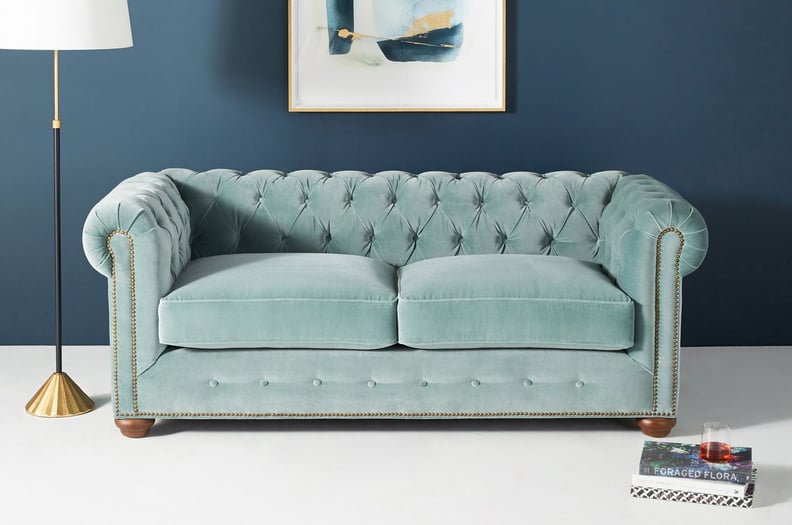 Best Sofa For Small Spaces: Anthropologie Dulcimer Petite Chesterfield Sofa