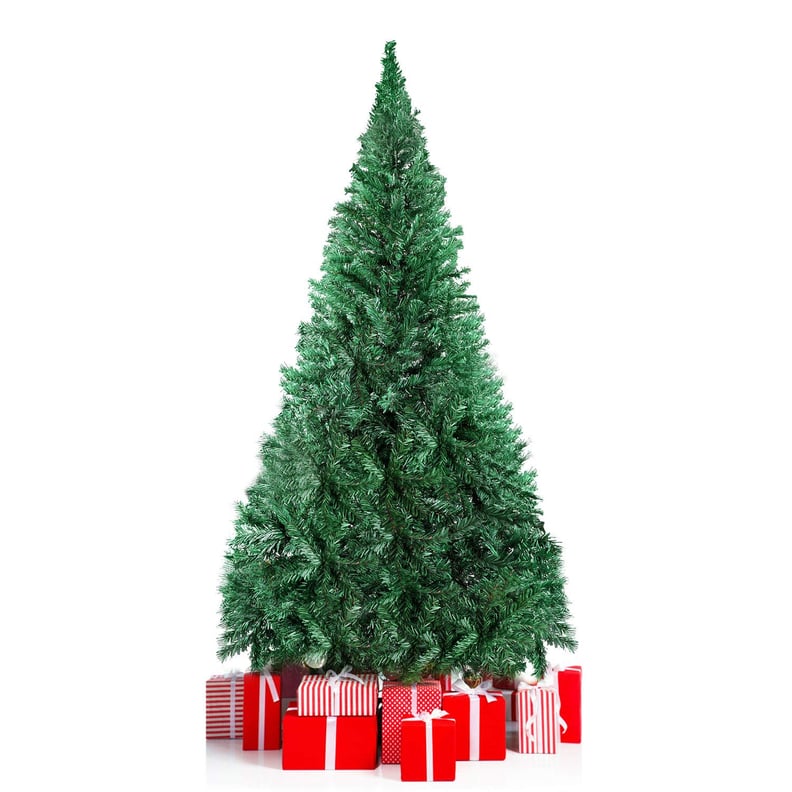 LeHom圣诞树灯人工6英尺溢价铰链云杉满树