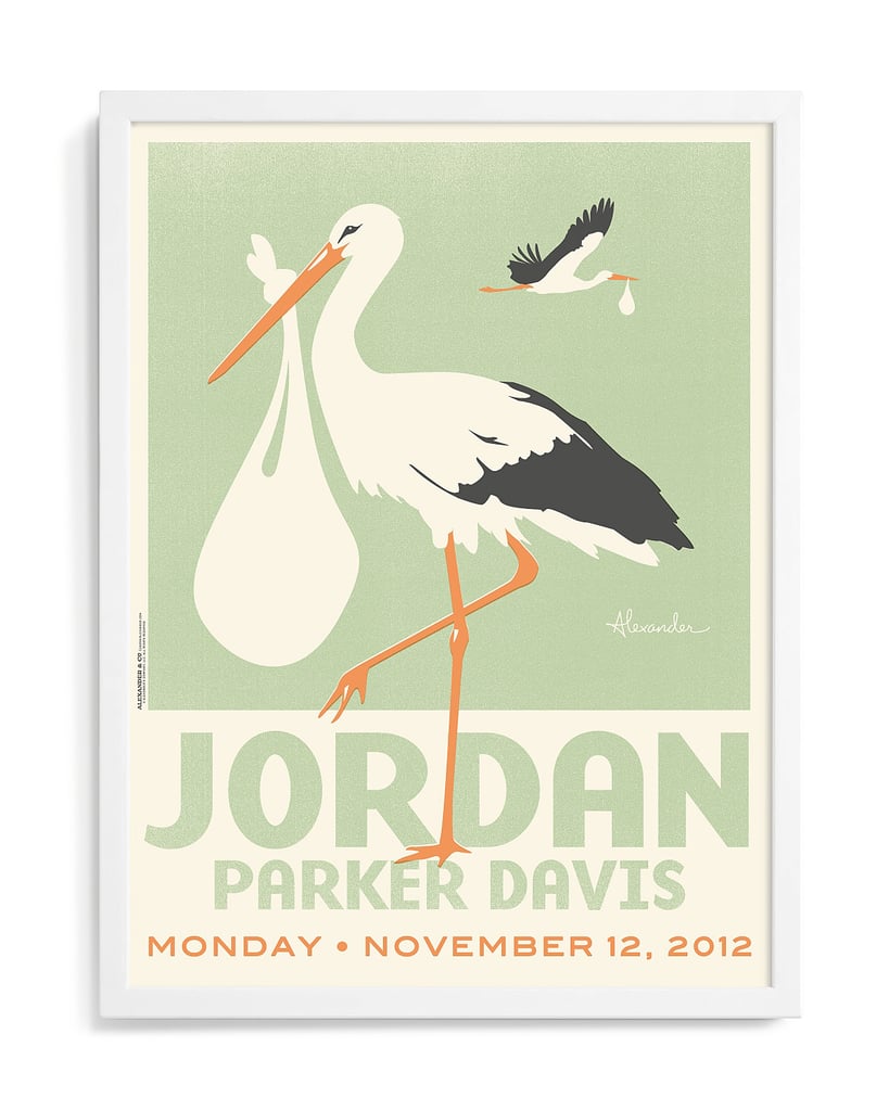 Storks Personalized Art Storks Personalized Art